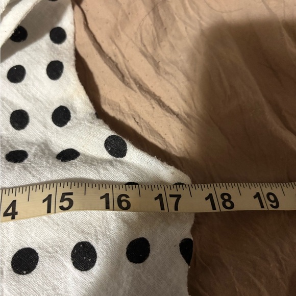 Papillon Blanc Black and White Polka Dot Midi Dress - Picture 11 of 16